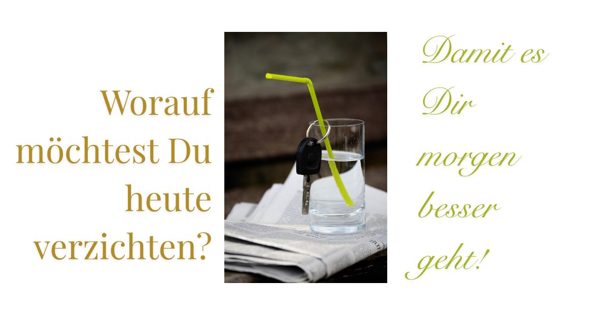 Verzicht führt nicht automatisch in den Mangel