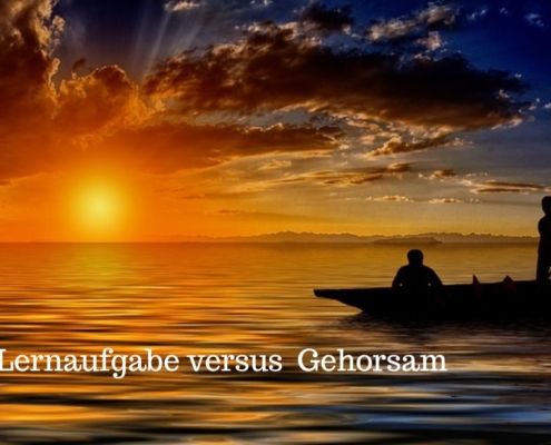 Lernaufgabe versus Gehorsam