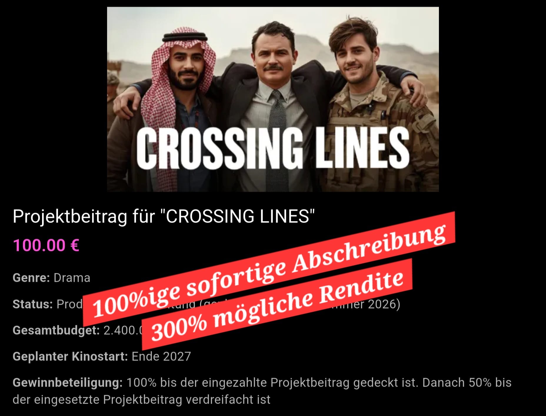 Crossing Lines Plakat